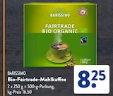 Bio-Fairtrade-Mahlkaffee im ALDI SÜD Prospekt Bio-Fairtrade-Mahlkaffee von BARISSIMO im aktuellen ALDI SÜD Prospekt für 8,25 €