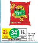 Kid Smile Surgelé - McCain en promo chez Intermarché Kid Smile Surgelé - McCain dans le catalogue Intermarché