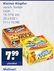 Kleiner Klopfer im Angebot bei Getränkewelt in Haltern am See Kleiner Klopfer Angebote von Molinari bei Getränkewelt Haltern am See für 7,99 €
