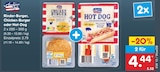 Rinder-Burger, Chicken-Burger oder Hot-Dog Angebote von American Style bei Netto Marken-Discount Ludwigsburg für 4,44 €