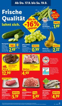 Rindfleisch im aktuellen Lidl Prospekt (Darmstadt) Rindfleisch im Lidl Prospekt "LIDL LOHNT SICH" mit 71 Seiten (Darmstadt)