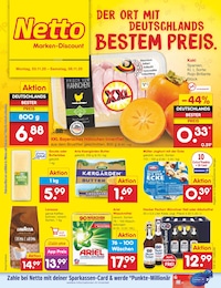 Aktueller Netto Marken-Discount Discounter Prospekt für Gunzenhausen 03.11.2025 - 08.11.2025 Netto Marken-Discount Prospekt für Gunzenhausen mit 63 Seiten