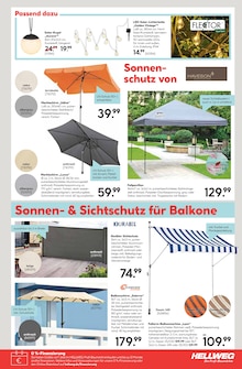 Sonnensegel im Hellweg Prospekt "Die Profi-Baumärkte" mit 24 Seiten (Wuppertal)