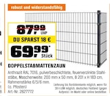 DOPPELSTABMATTENZAUN bei OBI im Bamberg Prospekt für 69,99 €