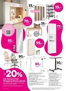 Bürostuhl im mömax Prospekt "Bei den Pink Shopping Trends haut‘s dir den Vogel raus!" mit 16 Seiten (Wolfsburg)