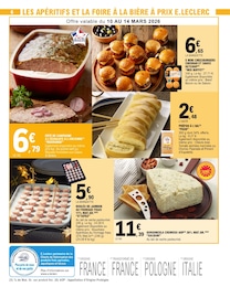 Prix et réduction Fromage Apéritif dans le prospectus E.Leclerc en cours Offre Fromage Apéritif dans le catalogue E.Leclerc du moment à la page 6
