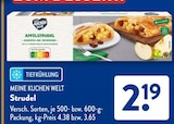 Strudel im ALDI SÜD Prospekt Strudel von MEINE KUCHEN WELT im aktuellen ALDI SÜD Prospekt für 2,19 €