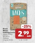 Meine Lieblinge Lachs im Angebot bei combi in Osnabrück Meine Lieblinge Lachs Angebote von Krone bei combi Osnabrück für 2,99 €