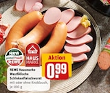 Westfälische Schinkenfleischwurst mit Knoblauch im Angebot bei REWE in Gelsenkirchen Westfälische Schinkenfleischwurst mit Knoblauch Angebote von REWE Hausmarke bei REWE Gelsenkirchen für 0,99 €