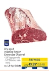 Aktuelle Rindfleisch Angebote bei Metro in Mannheim Aktuelles Dry aged Irisches Rinder Entrecôte (Ribeye) Angebot bei Metro in Mannheim ab 53,49 €