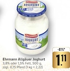 Aktuelles Allgäuer Joghurt Angebot bei EDEKA in Freiburg (Breisgau) ab 1,11 €