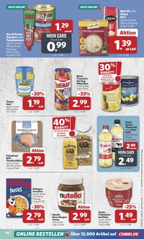 Nutella im aktuellen combi Prospekt (Lippstadt) Nutella im combi Prospekt "Markt - Angebote" mit 35 Seiten (Lippstadt)