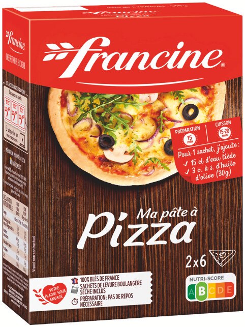 FRANCINE Ma pâte à Pizza