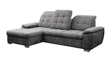 Aktuelle Couch Angebote bei Die Möbelfundgrube in Mainz Aktuelles Ecksofa mit Schlaffunktion anthrazit 260 cm - Bettkasten - MAIKE Angebot bei Die Möbelfundgrube in Mainz ab 899,99 €