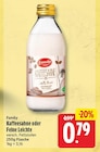 Kaffeesahne oder Feine Leichte im Angebot bei WEZ in Bad Oeynhausen Kaffeesahne oder Feine Leichte Angebote von Family bei WEZ Bad Oeynhausen für 0,79 €
