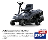 Aufsitzrasenmäher REAPER im ALDI Nord Prospekt Aufsitzrasenmäher REAPER von Home Deluxe im aktuellen ALDI Nord Prospekt für 879,00 €