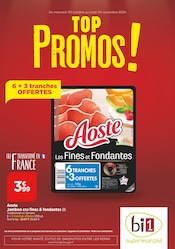 Catalogue Supermarchés Bi1 en cours à Berche et alentours, "TOP PROMOS !", 12 pages, 30/10/2024 - 04/11/2024