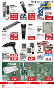 Rasierer im aktuellen Kaufland Prospekt (Trier) Rasierer im Kaufland Prospekt "Hier bin ich richtig" mit 63 Seiten (Trier)