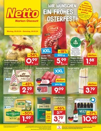 Netto Marken-Discount Prospekt für Hamm: "Aktuelle Angebote", 56 Seiten, 25.03.2024 - 30.03.2024