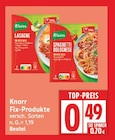 Lasagne Fix-Produkt von Knorr für 0,49 € bei EDEKA im Angebot Lasagne Fix-Produkt von Knorr im aktuellen EDEKA Prospekt