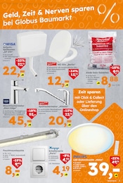 WC-Sitz Angebot im aktuellen Globus-Baumarkt Prospekt auf Seite 5
