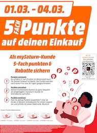 MediaMarkt Saturn Prospekt für Petersaurach: "5FACH PUNKTE auf deinen Einkauf", 1 Seite, 01.03.2025 - 04.03.2025