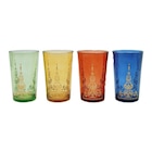 Set de 4 verres à thé - CARREFOUR HOME en promo chez Carrefour Fontenay-sous-Bois à 6,99 €