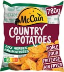 Country Potatoes surgelées - MC CAIN - Intermarché Super à Sartrouville Country Potatoes surgelées - MC CAIN en promo chez Intermarché Super Sartrouville à 1,77 €