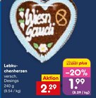 Lebkuchenherzen im Angebot bei Netto Marken-Discount in Völklingen Lebkuchenherzen Angebote bei Netto Marken-Discount Völklingen für 1,99 €