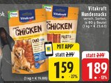 Hundesnacks im Angebot bei E center in Leverkusen Hundesnacks Angebote von Vitakraft bei E center Leverkusen für 1,59 €