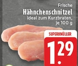 Frische Hähnchenschnitzel bei E center im Andernach Prospekt für 1,29 €