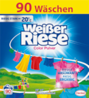 Waschmittel Color Pulver von Weißer Riese im aktuellen budni Prospekt