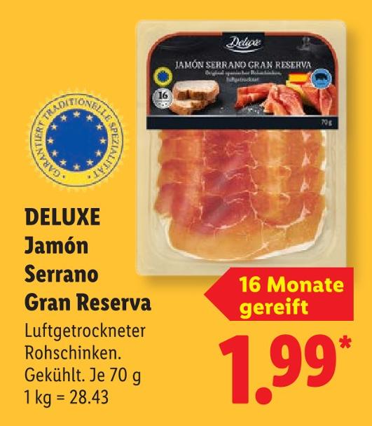 Jamón Serrano Gran Reserva