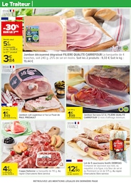 Prix et réduction Coppa dans le prospectus Carrefour en cours Offre Coppa dans le catalogue Carrefour du moment à la page 40