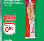 Baguette Kräuter Angebote von Jeden Tag bei GLOBUS Saarbrücken für 0,89 €