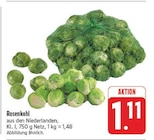 Rosenkohl im Angebot bei EDEKA in Gera Rosenkohl Angebote bei EDEKA Gera für 1,11 €