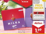 hauchzarte Herzen Angebote von Milka bei Netto Marken-Discount Stade für 1,69 €