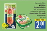 Vegane Pommersche oder Abenteuer Streich von Rügenwalder Mühle im aktuellen EDEKA Prospekt für 2,00 €