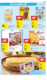 Prix et réduction Crème Glacée dans le prospectus Carrefour Market en cours Offre Crème Glacée dans le catalogue Carrefour Market du moment à la page 69