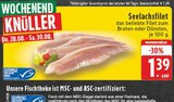 Seelachsfilet im Angebot bei E center in Koblenz Seelachsfilet Angebote bei E center Koblenz für 1,39 €