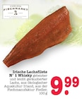 Irische Lachsfilets N° 1 Whisky Angebote von Fiedlers Fischmarkt bei E center Mannheim für 9,99 €
