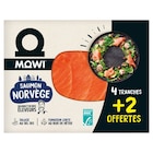Saumon fumé ASC - MOWI - Carrefour Market à Montreuil Saumon fumé ASC - MOWI en promo chez Carrefour Market Montreuil à 7,99 €