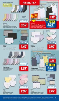 Bekleidung im aktuellen Lidl Prospekt (Erlangen) Bekleidung im Lidl Prospekt "LIDL LOHNT SICH" mit 65 Seiten (Erlangen)