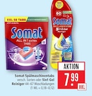 Spülmaschinentabs im Angebot bei Marktkauf in Schwäbisch Gmünd Spülmaschinentabs Angebote von Somat bei Marktkauf Schwäbisch Gmünd für 7,99 €