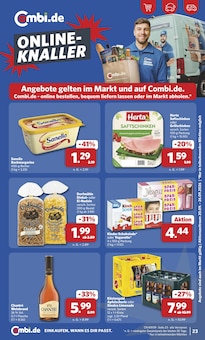 Margarine im aktuellen combi Prospekt (Bremen) Margarine im combi Prospekt "Markt - Angebote" mit 32 Seiten (Bremen)