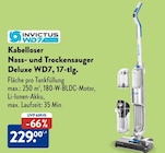 Kabelloser Nass- und Trockensauger Deluxe WD7, 17-tlg. von Invictus im aktuellen ALDI SÜD Prospekt für 229,00 €