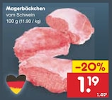 Netto Marken-Discount - Magerbäckchen Angebot im Prospekt Magerbäckchen bei Netto Marken-Discount im Prospekt "" für 1,19 €