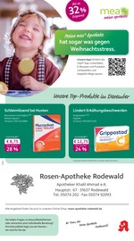 mea - meine apotheke Apotheken Prospekt der aktuellen Woche mit 4 Seiten, gültig von 01.12.2025 bis 31.12.2025, in Marklohe und Umgebung Aktueller mea - meine apotheke Apotheken Prospekt in Marklohe und Umgebung, "Unsere Dezember-Angebote" mit 4 Seiten, 01.12.2025 - 31.12.2025