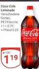 Limonade im Angebot bei GLOBUS in Gotha Limonade Angebote von Coca-Cola bei GLOBUS Gotha für 1,19 €