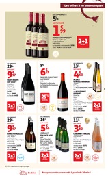 Prix et réduction Vin Rouge dans le prospectus Auchan Hypermarché en cours Offre Vin Rouge dans le catalogue Auchan Hypermarché du moment à la page 3